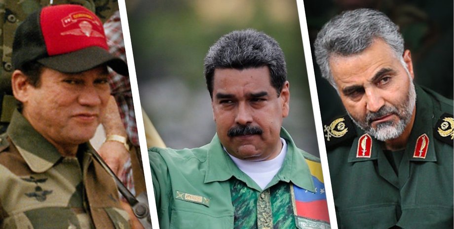 Мануэль Норьега Николас Мадуро Касем Сулеймани