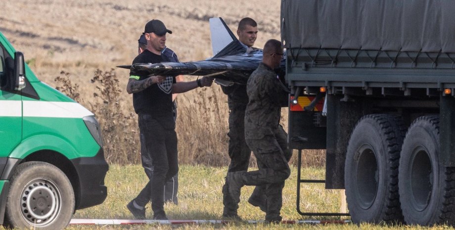 Российский БПЛА в Польше