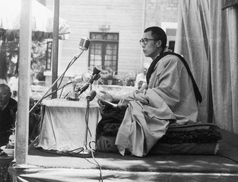 Речь 14-го Далай-ламы Тенцзина Гьяцо, примерно 1955 год